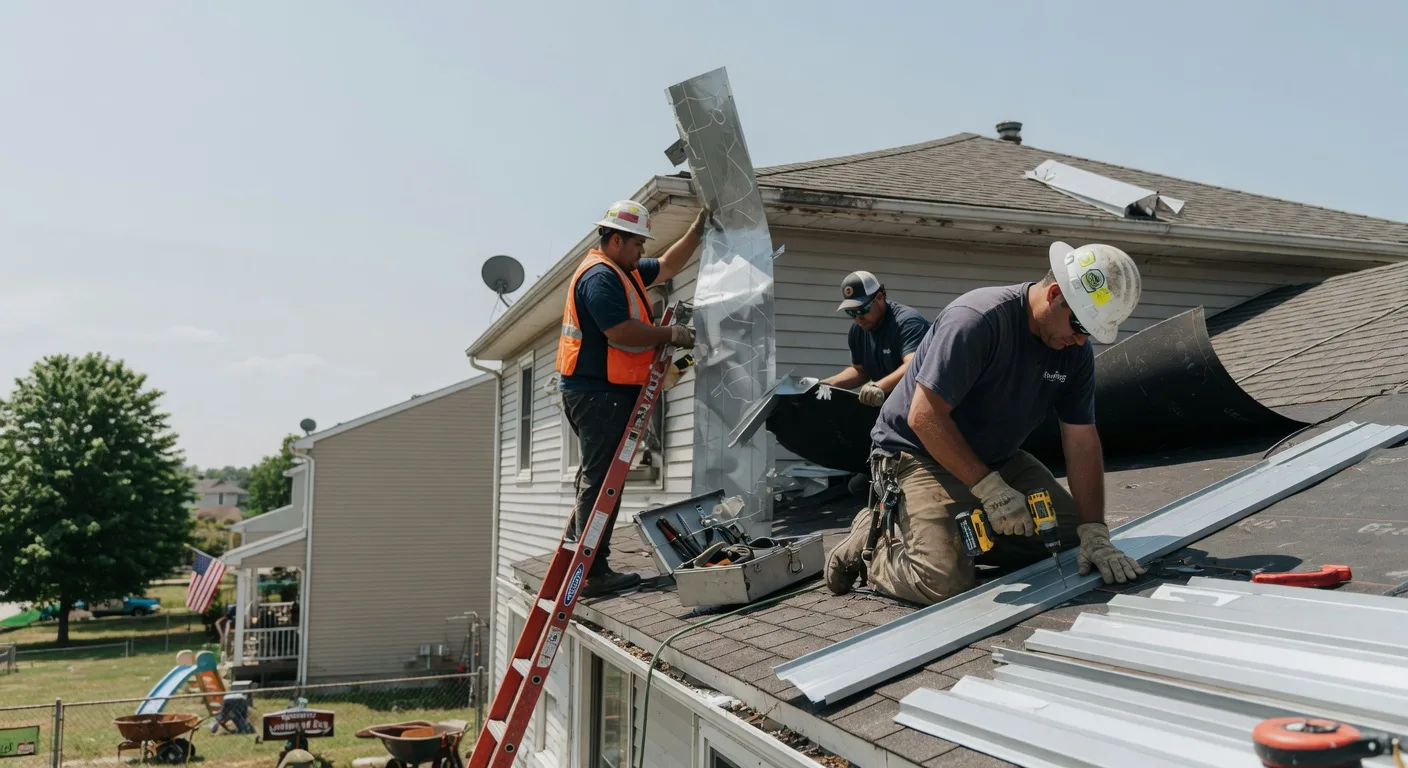 Metal Roof Repair in Tiplersville, MS